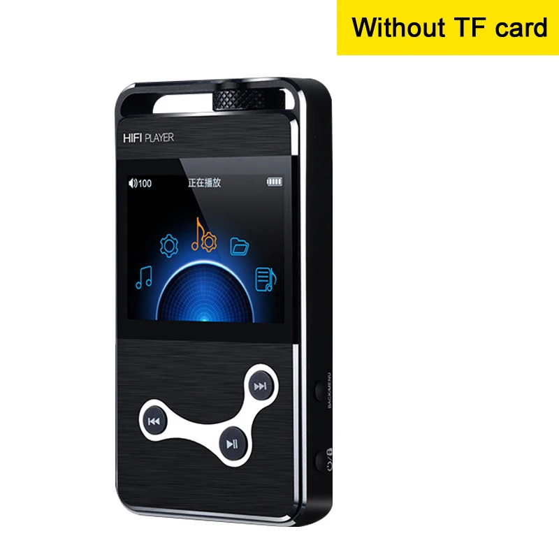 Without TF card ZIKU HD-X9, высокое качество, без потерь, музыка, HIFI ЦАП+ DSD, профессиональный MP3 музыкальный плеер, Fever, портативный музыкальный плеер без потерь, DAP MP3 - Цвет: Without TF card