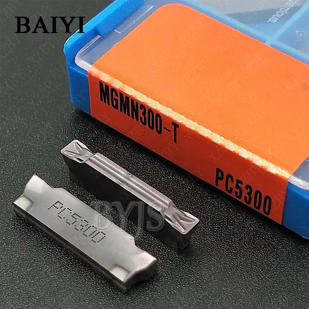 10pcs MGMN300-T PC5300 MGMN300 cutting turning tools Machining steel And stainless CNC carbide inserts | Инструменты