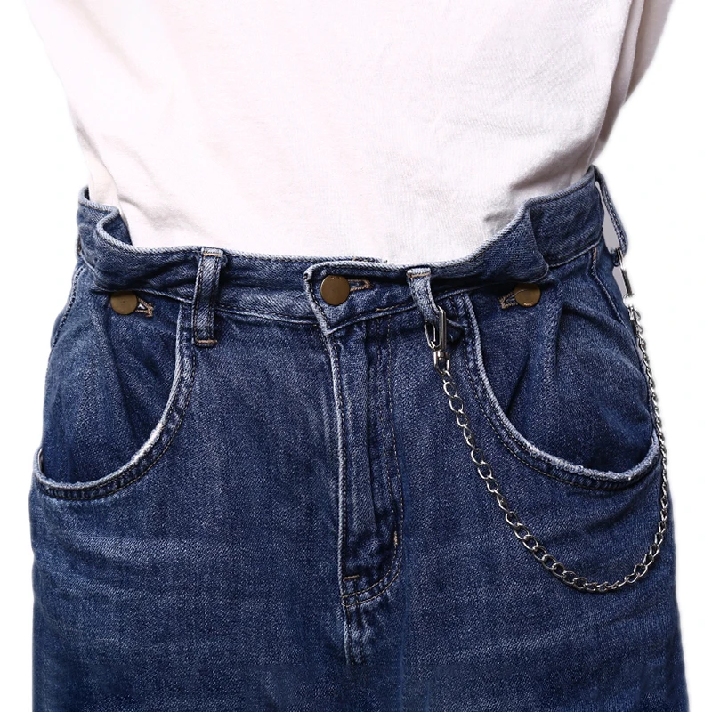 1 шт. металлическая цепочка для ключей в стиле панк хип хоп|Брелоки| |