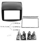 2 Din Fascia Для Mitsubishi Pajero Sport Triton L200 Радио DVD стерео панель монтаж приборной панели комплект отделки рамка для лица