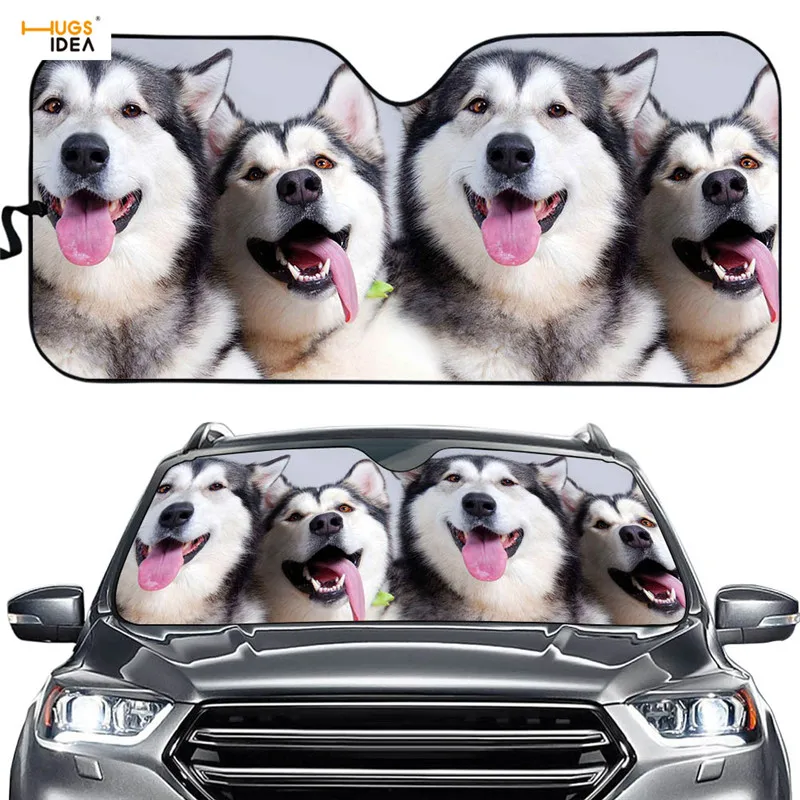 Солнцезащитный козырек на лобовое стекло автомобиля для собак внутренняя защита