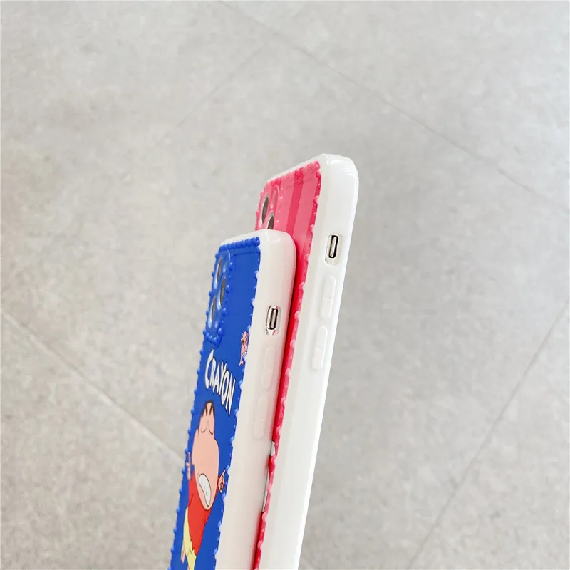 

Cartoon Crayon Shin-Chan dog phone case For iphone 11 11Pro Max SE 2020 7 8 Plus X XR XS Matte Soft TPU Silicon case capa