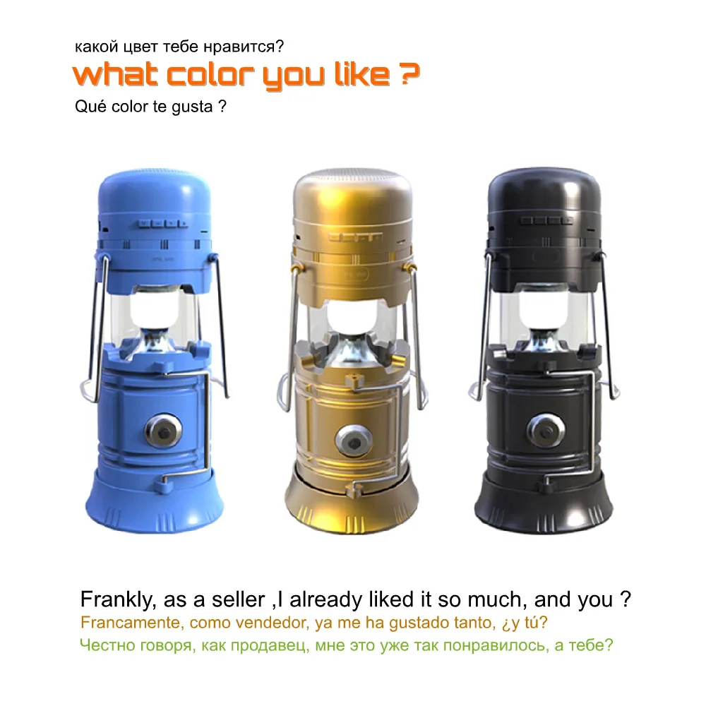 Фонарь для кемпинга с аккумулятором светодиодный фонарь фонарик FM радио