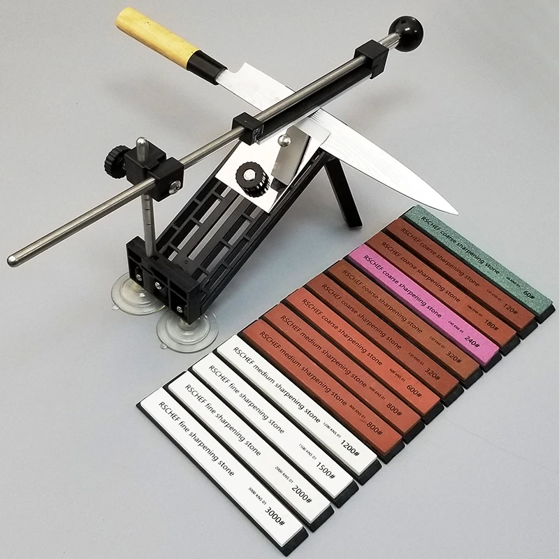 Точилка для кухонных ножей с фиксированным углом профессиональный