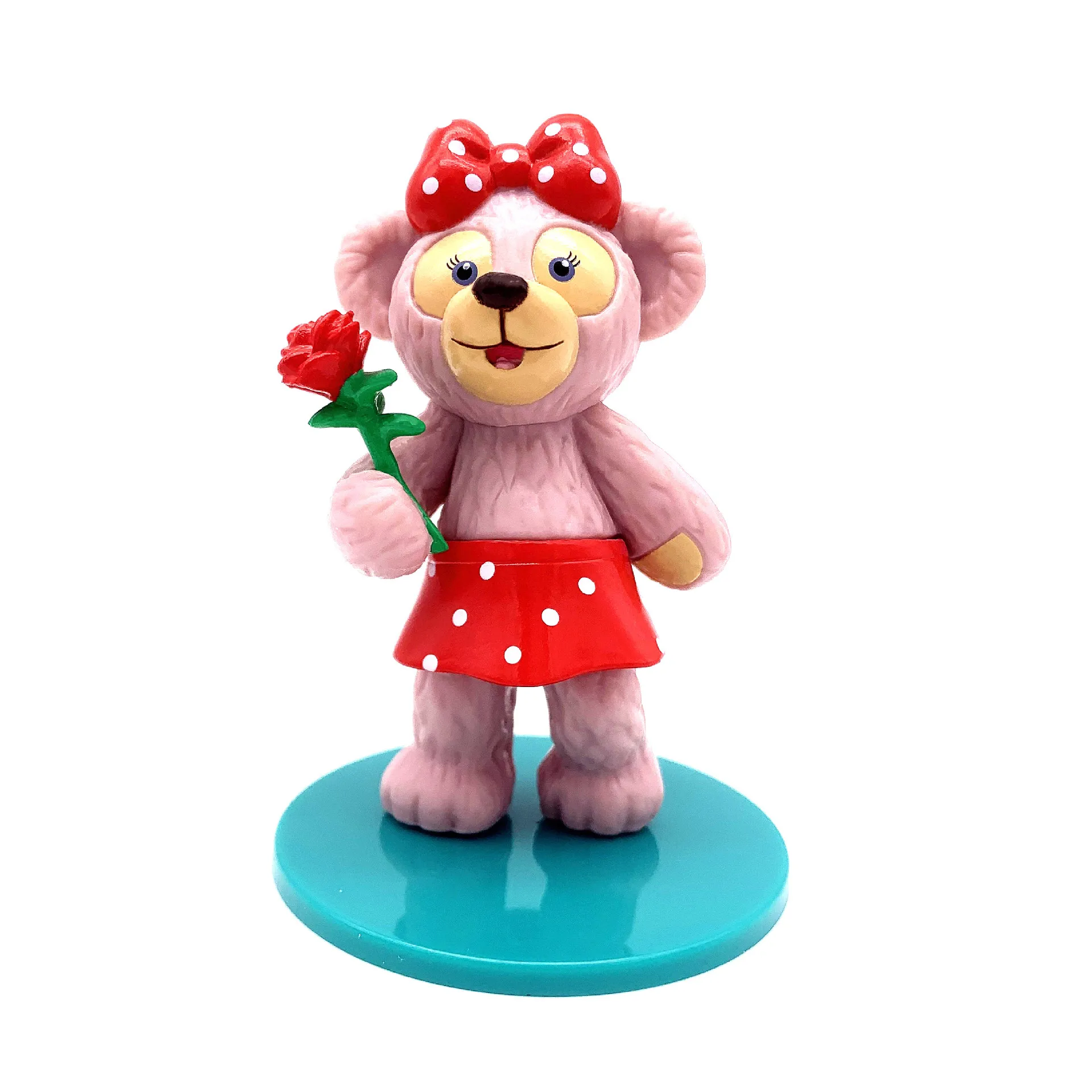 4styles Disney Bear Duffy StellaLou toni ShellieMay MIni Model Action Figure Anime Decoration Figurine Toys Gifts For Children | Игрушки и