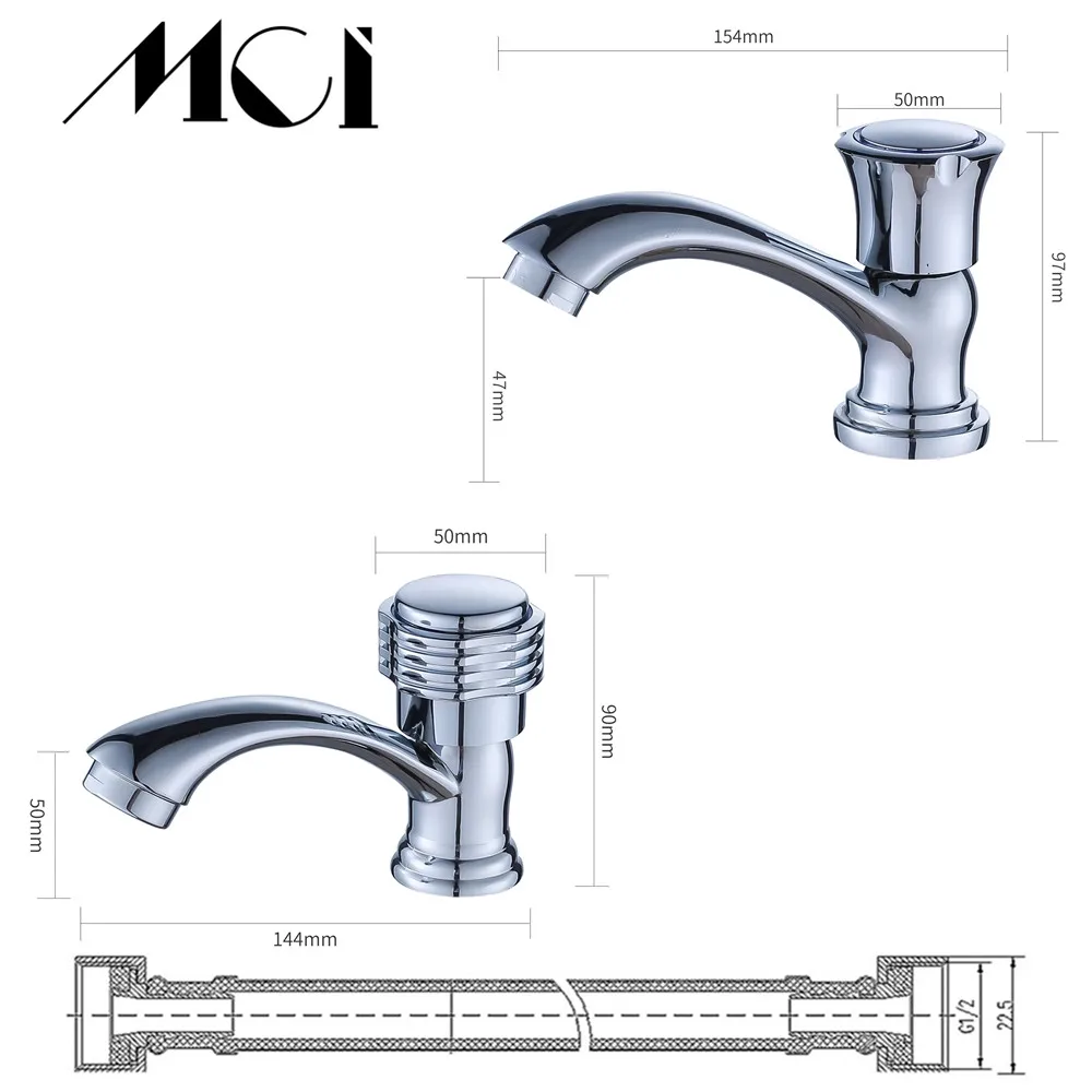 Смеситель для раковины из цинкового сплава Mci кран крепления на раковину ванной