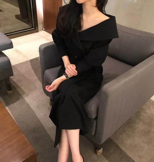 

Py6556 2020 spring summer autumn new woman Lady fashion casual sexy women Dress female party Dress long dress dress elegant