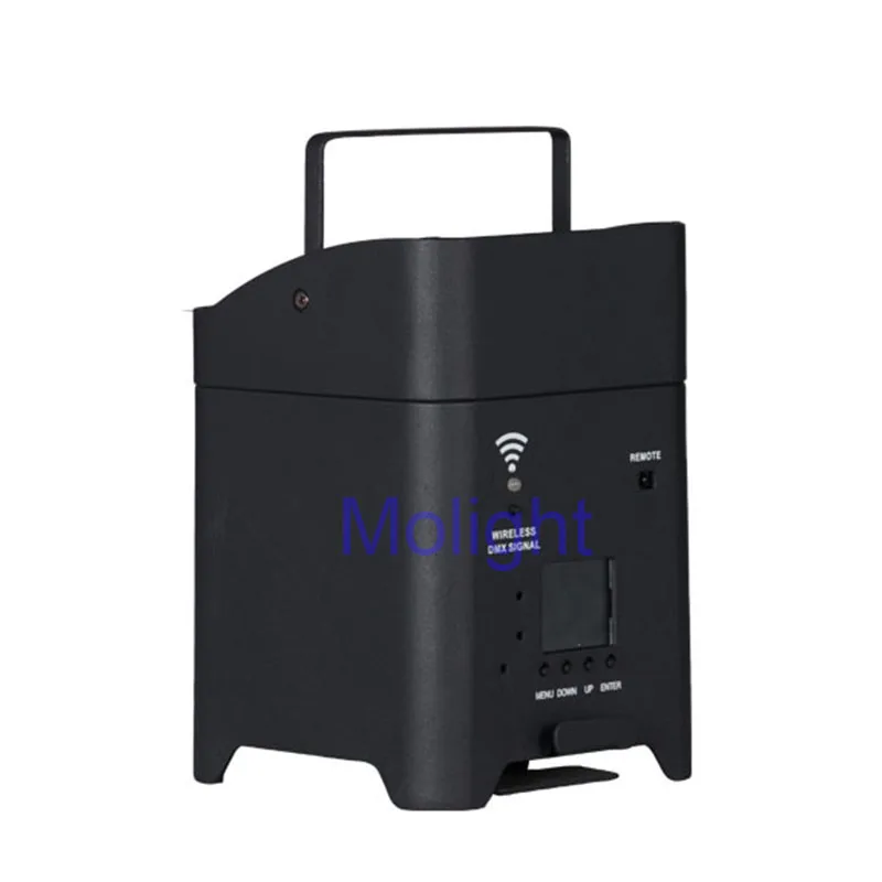 Беспроводная подсветка DMX DJ Uplights RGBWA UV Par на батарейках 6*18 Вт