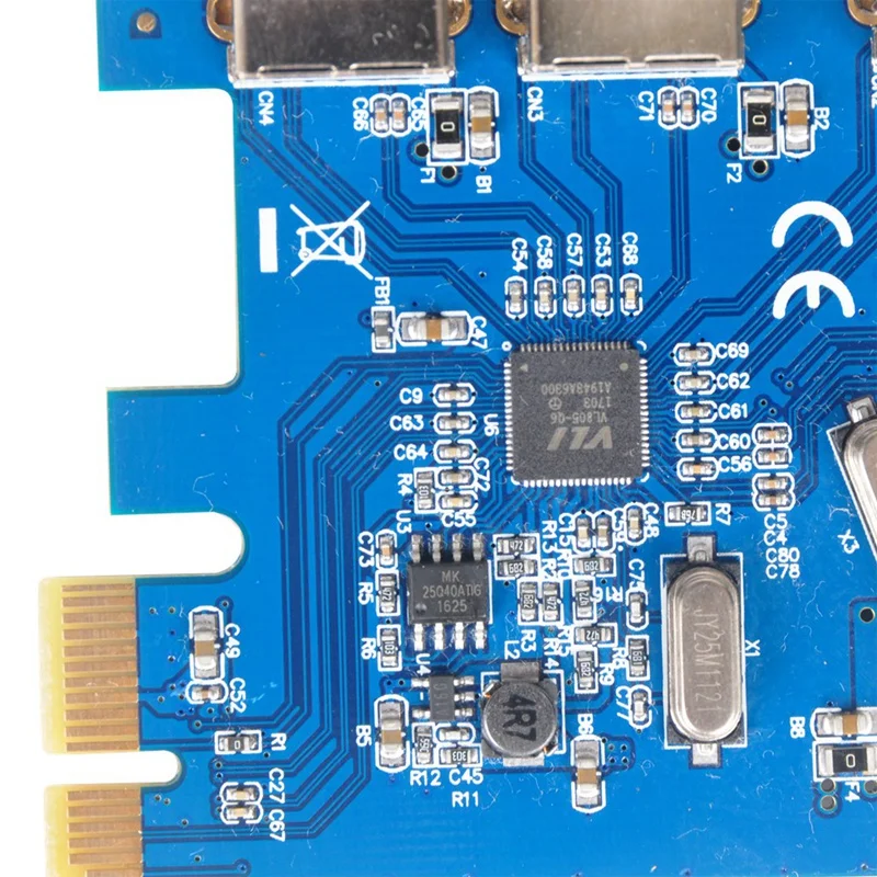 Настольная Расширенная карта PCI E к гигабитной сетевой карте Express на 1000M RJ45 + 3 порта