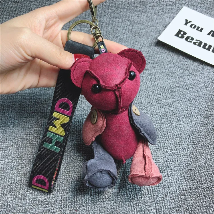 2020 Модное Новое поступление милый брелок плюшевый медведь популярный с животным