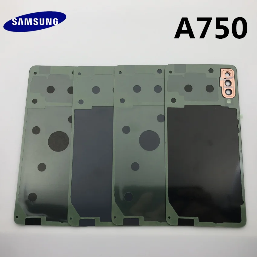 Запасная оригинальная задняя панель крышка батареи стекло дверь корпус для Samsung