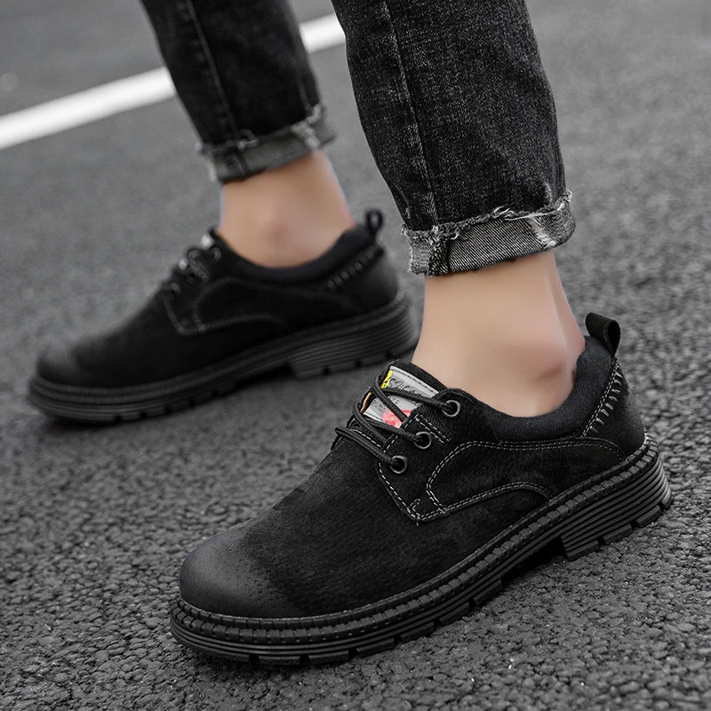 

Casual Male Shoe Mens Shoes Casual Loafers Brown Men Leather Man For Office Sneaker Vintage Sneakers Men's Fashion 2020