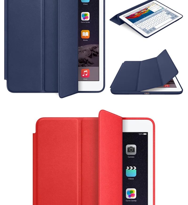 Чехол для iPad mini1/2/3/4 7,9 дюймов полное покрытие 1:1 магнит Smart Auto Sleep чехол с откидной крышкой с функцией подставки A1490 A1489 A1432 оболочки