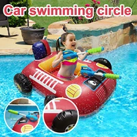 babys swimming pool floating model inflatable bedseat with water jet beach pool game sprinkling pool water spray pad