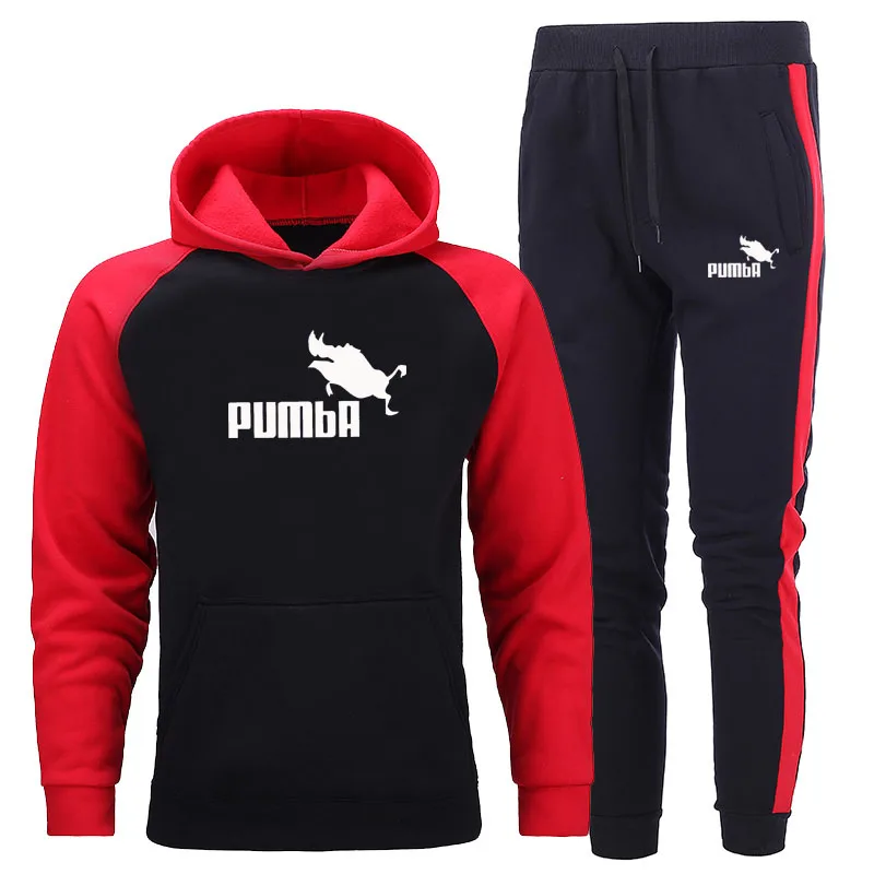 Новый спортивный костюм модная мужская спортивная одежда цветная толстовка с