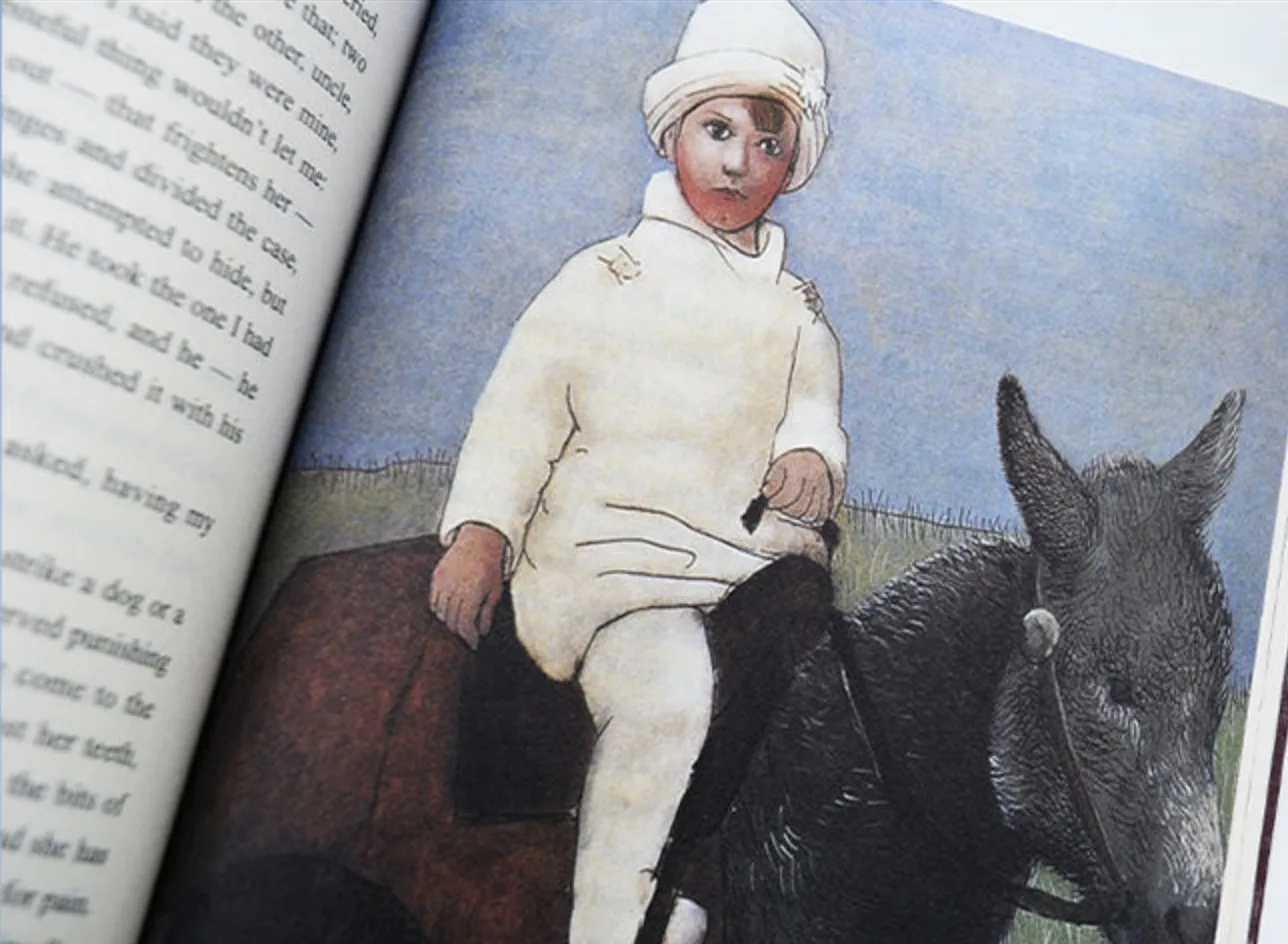 Грозовой Перевал Эмилия Бронте нежная иллюстрация версия английское издание