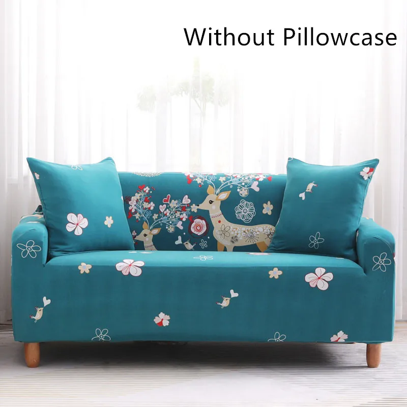 Sofa Cover Color 14 2 шт. угловой l-образный диван-чехол для гостиной, универсальный эластичный чехол для дивана, секционный шезлонг, диванные чехлы, стрейч - Цвет: Sofa Cover Color 14
