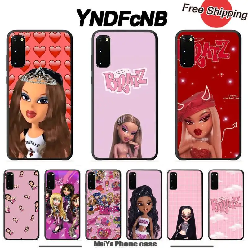 YNDFCNB роскошный силиконовый чехол для телефона с изображением куклы brразы Samsung Galaxy