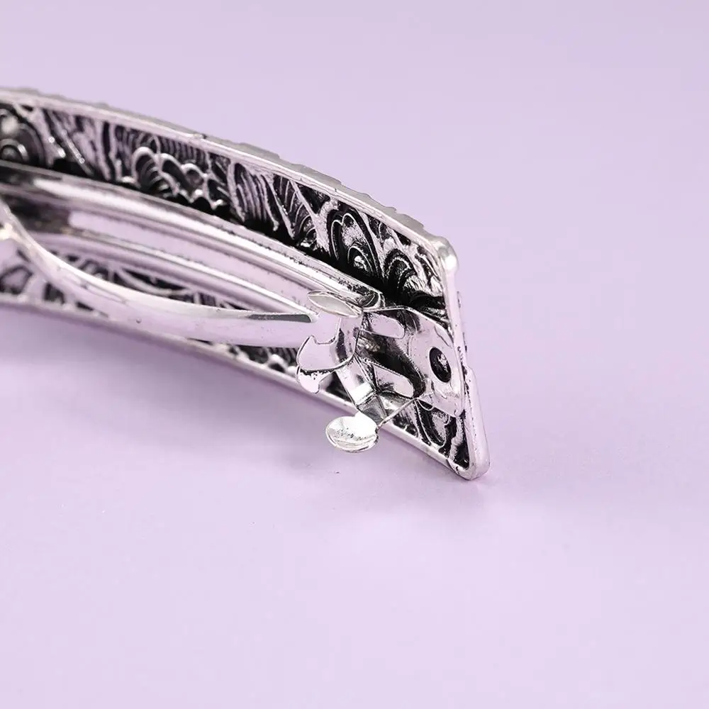 Моя форма Винтажные заколки для волос из цинкового сплава Цвет: серебристый