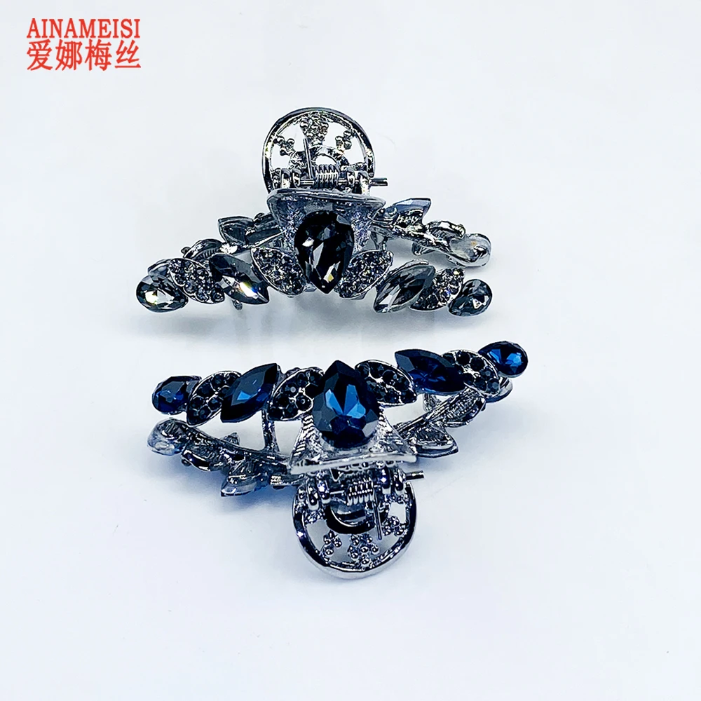 Заколки для волос AINAMEISI в стиле ретро стразы 2 цветов свадебные аксессуары