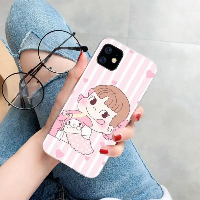 Nbдруicai розовый японский Токидоки DIY Печать чехол для телефона iPhone 11 pro XS MAX 8 7 6 6S Plus