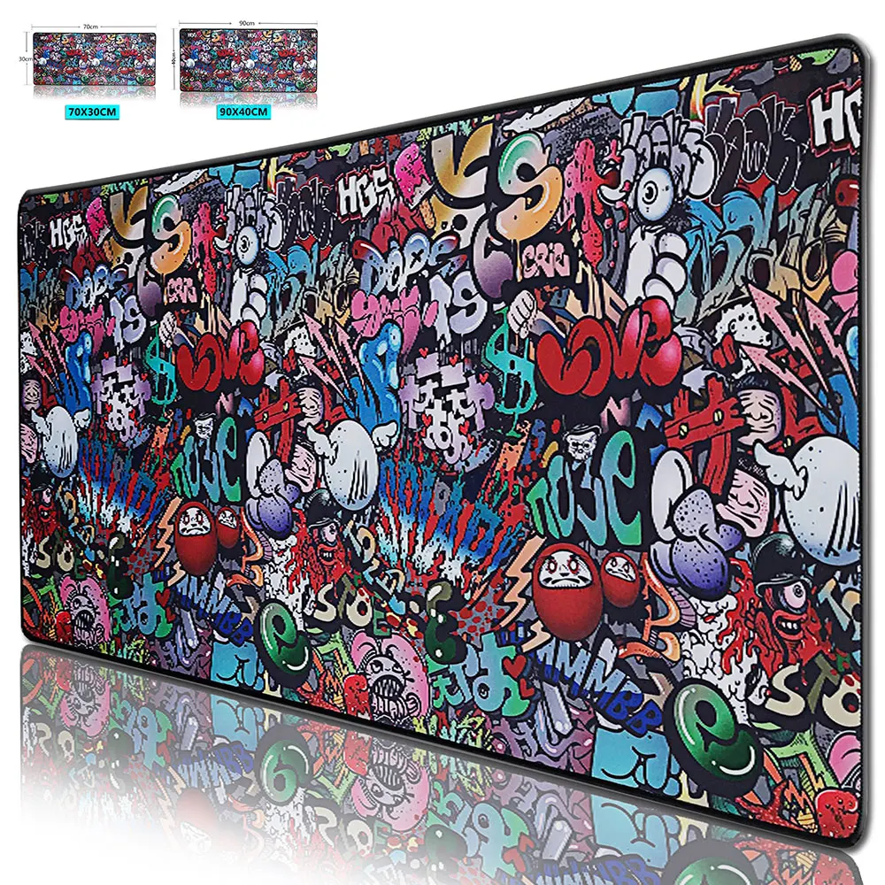 Коврик для компьютерной мыши Willkey большой игровой коврик резиновый клавиатуры