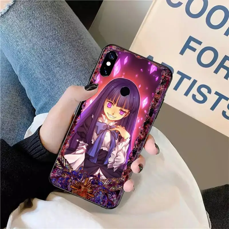 

higurashi no naku koro ni anime girl Phone Case For Xiaomi Redmi note 7 8 9 t max3 s 10 pro lite coque funda shell cover