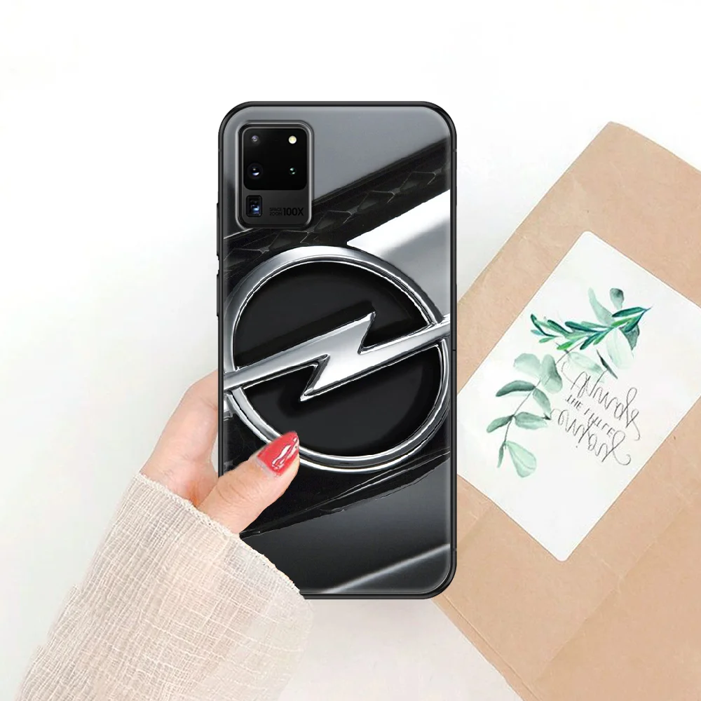 

new Opels Astra car Phone case For Samsung Galaxy Note 4 8 9 10 20 S8 S9 S10 S10E S20 Plus UITRA Ultra black luxury hoesjes