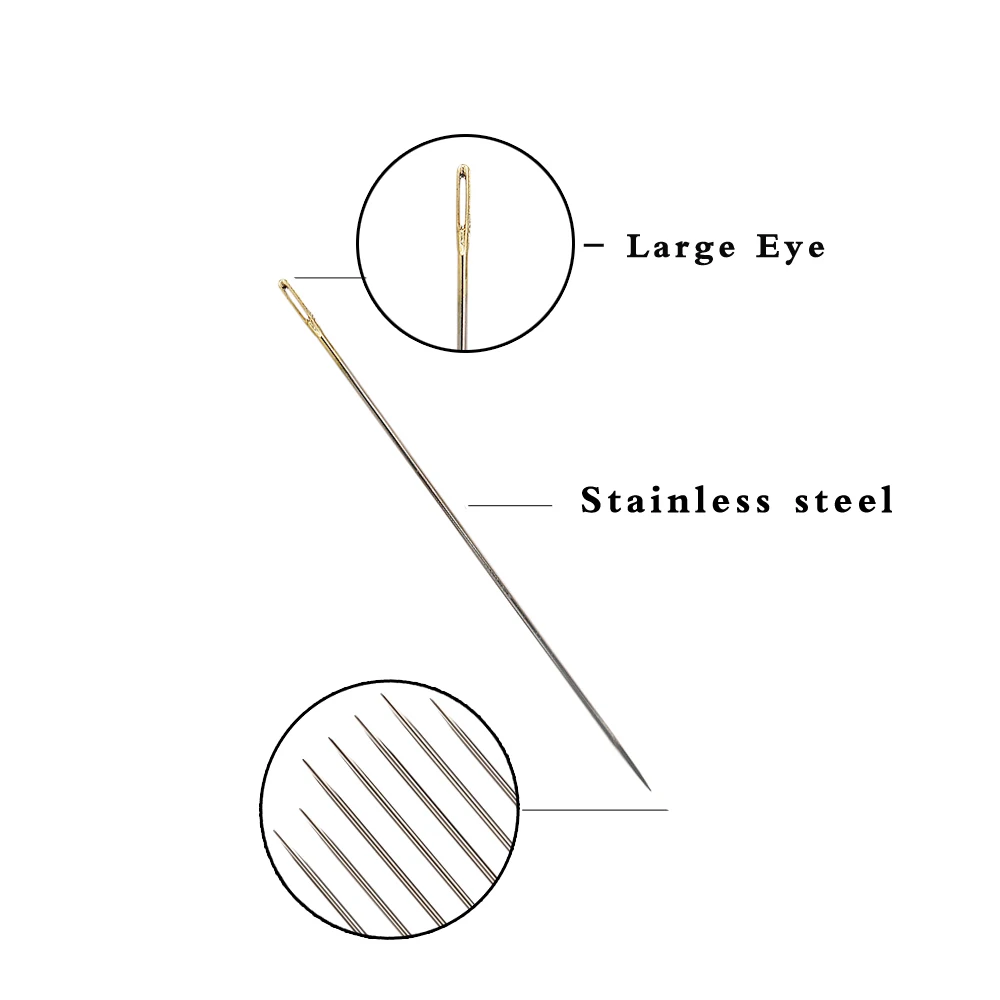 10 шт. ручные иглы для вышивки одеял|Швейные инструменты и аксессуары| |