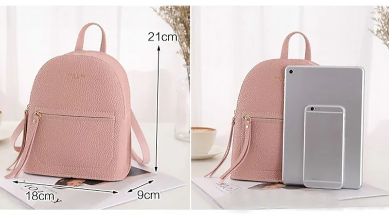 

Fashion Lady Backpack Mini Soft Touch Multifunction Small Women Shoulder Bag All-Match Outdoor Travel Bolsa Mochila Mujer 25 #
