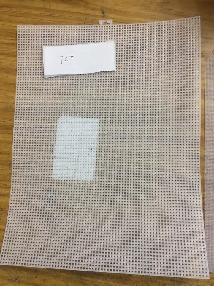 

Top Quality 14CT /7ct Clear Plastic Canvas Fabric For Cross Stitch Ornament Ornaments Wind Chimes Bell Windbells,