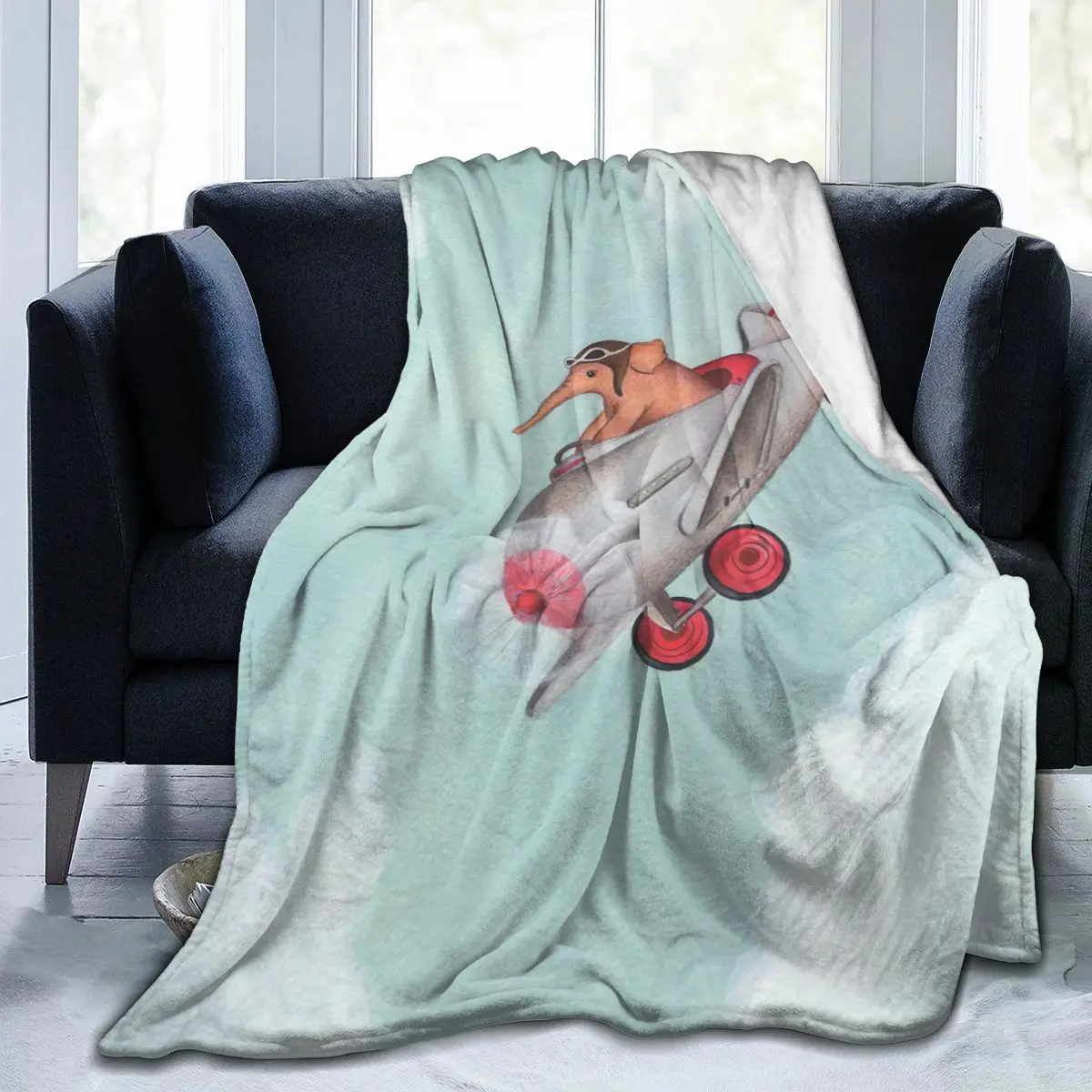 

Ультрамягкое одеяло для дивана, покрывало, мультяшное Фланелевое постельное белье, покрывало для дивана, украшение для спальни для детей и ...