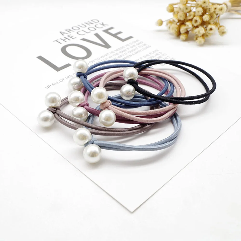 5 шт./лот см новые корейские аксессуары для волос с милым жемчугом