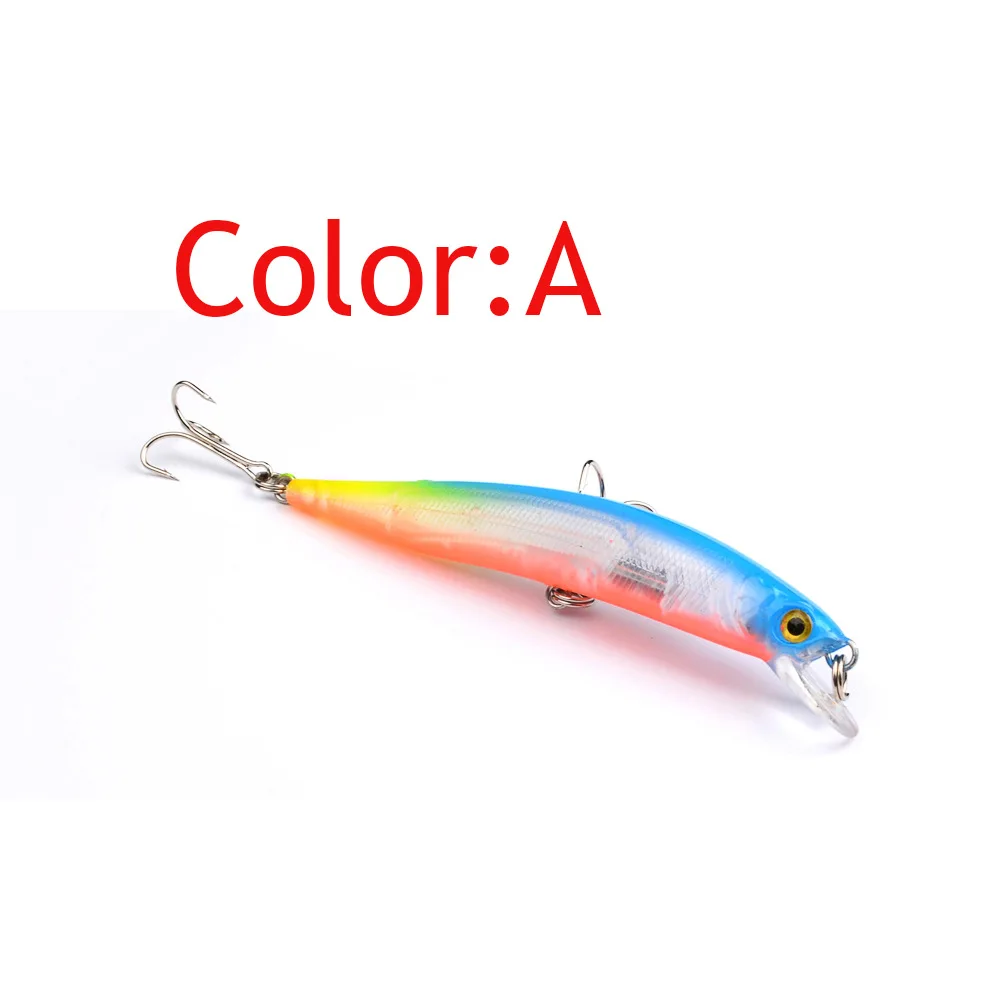 GLEEGLING 5 шт. блесна рыболовные приманки с 3 крючками Crankbait 11 34 см/8 37 г