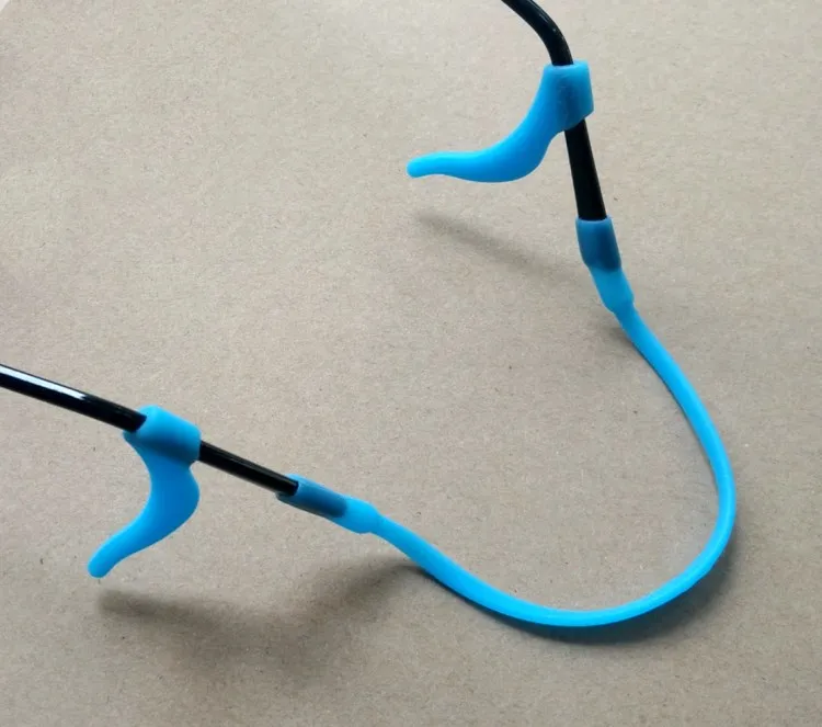 Топ Элегантный силиконовый шнур для очков ремешок головы безопасности фиксатор