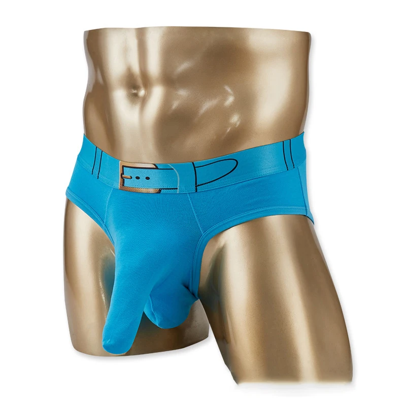 Сексуальное бесшовное нижнее белье мужские трусы U выпуклая Сумочка