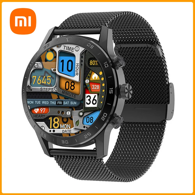 

Смарт-часы Xiaomi 1,39 дюйма 454*454 HD мужские часы Bluetooth звонки IP68 Водонепроницаемый музыкальный плеер Bluetooth-гарнитура Смарт-часы для мужчин