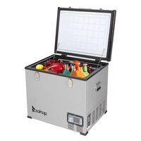 60l car refrigerator 12v24v compressor freezer portable car fridge cool for home travel camping