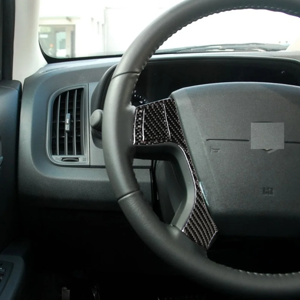 

Carbon Fiber Stickers For Dodge Journey 2009-2010 Steering Wheel Button Car Accessories Interior Decoration Automotive Goods