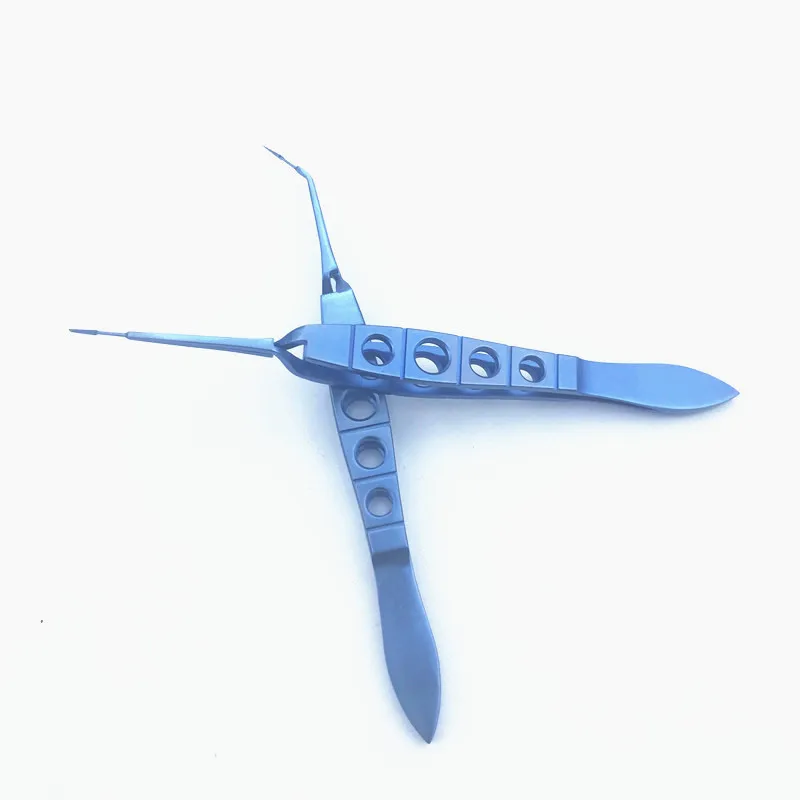 2 шт. титановый зажим Akahoshi Prechopper с изогнутой прямой головкой офтальмологический