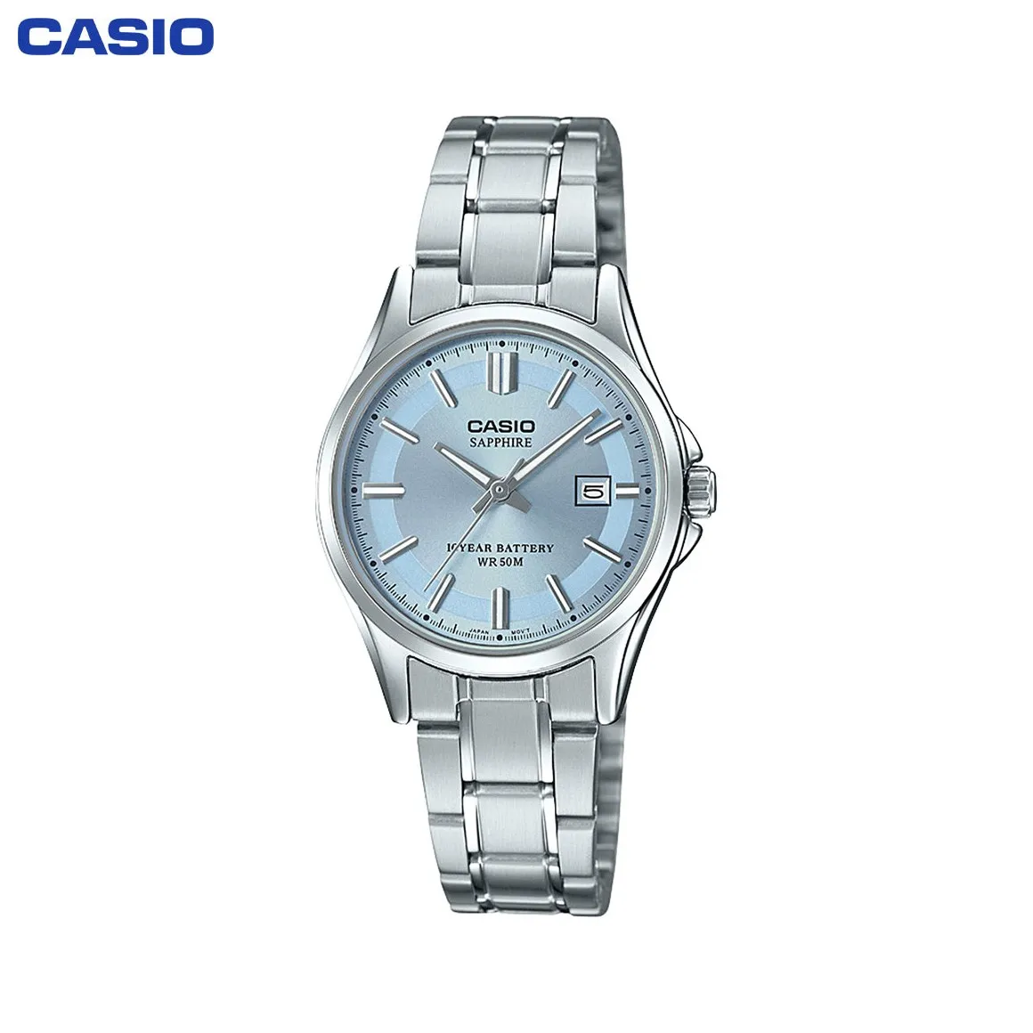 Наручные часы Casio LTS 100D 2A1VEF женские кварцевые на браслете|Женские наручные часы| |