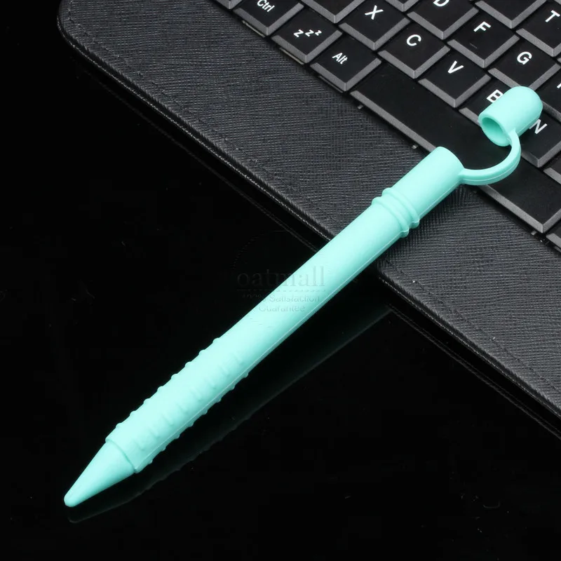 Мягкий силиконовый чехол для Apple Pencil, чехол для iPad, чехол для планшета, стилус, 360, полный защитный чехол - Цвета: Небесно-голубой