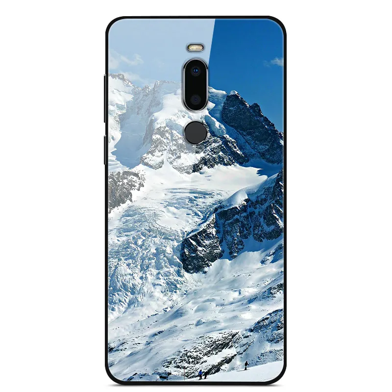 35 Чехол для Meizu M8, чехол из закаленного стекла «Планета космос», чехол из стекла для Meizu M8 M813H, чехол-бампер из ТПУ для Meizu M 8 M8 Shell - Цвет: 35