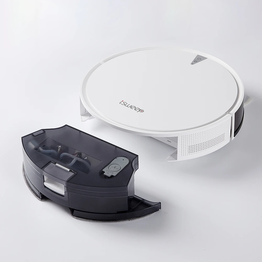 

Isweep X5 Robot Vacuum Cleaner Smart Home Appliance APP control Vibrating Water Tank Auto Charging Powerful
