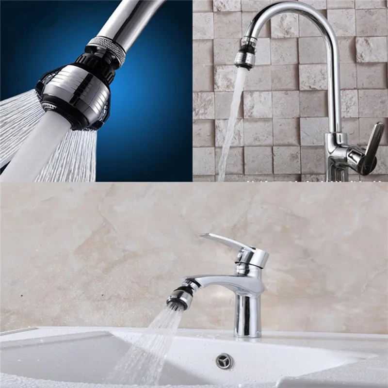 

Новая Поворотная насадка на смеситель с вращением на 360 °, зеркальный очиститель воды, экономичный аэратор, диффузор, кухонные аксессуары