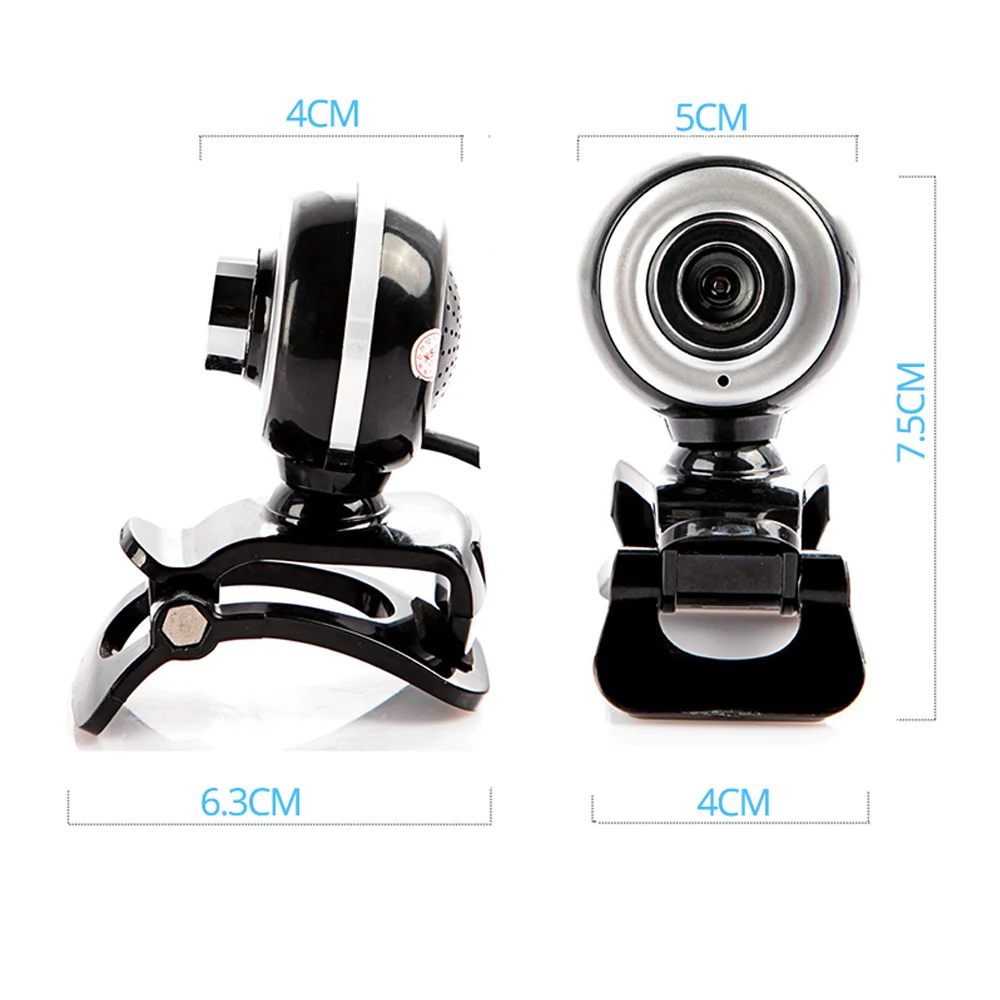 Webcam USB 2.0 HD Web Camera 360 Degree 16M Megapixel with Microphone for Laptop Desktop Mini High Quality | Компьютеры и офис