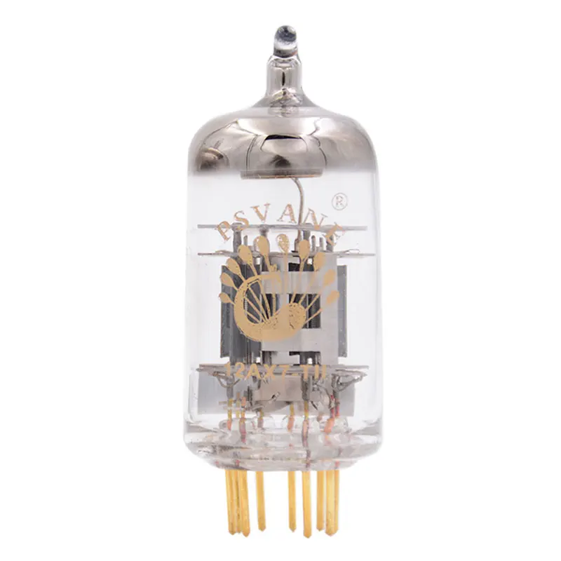 12AX7-TII PSVANE 12AT7/ECC81 12AU7/ECC82 12AX7-T/ECC83 Mark II вакуумная трубка для HIFI DIY аудио динамик для наушников винтажный ламповый усилитель - Цвет: 12AX7-TII