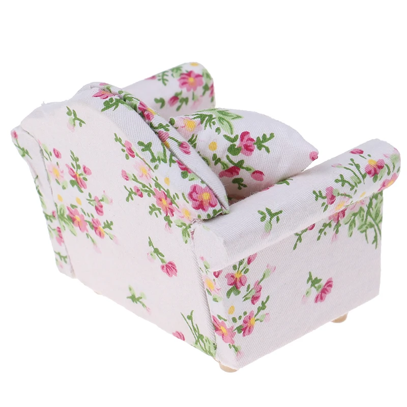 Имитация мини-диван стул мебель модель игрушки для украшения кукольного дома 1/12