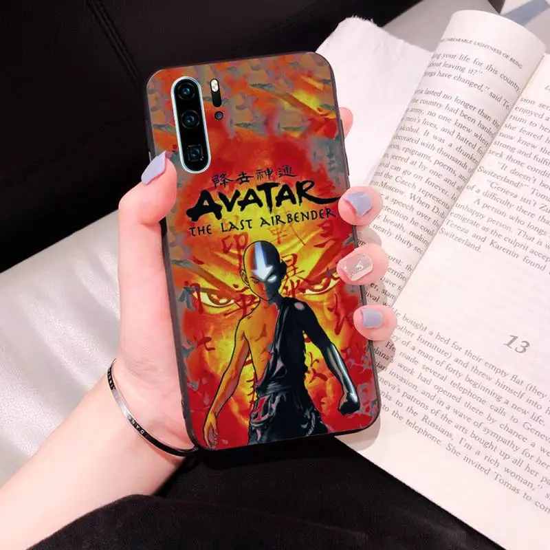 

Avatar The Last Airbender Phone Case Black Cover For Huawei P10/20/30/40/20Pro/30Pro/30Lite/40Pro NOVA3/3E/3i/7SE Cases