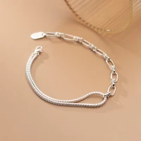 925 sterling silver cubic zirconia tennis bracelet chain bracelets for women wedding gift hand chain jewelry exquisite luxury